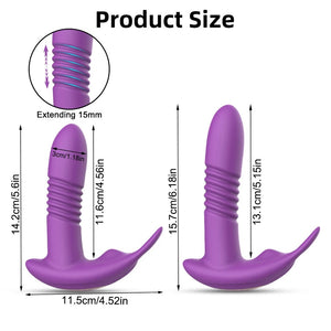 Bluetooth Thrusting Vibrator