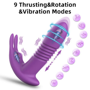 Bluetooth Thrusting Vibrator