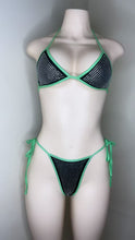 Load and play video in Gallery viewer, Black Three Piece Swimwear
