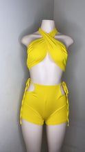 Load image into Gallery viewer, Yellow Two Piece Set
